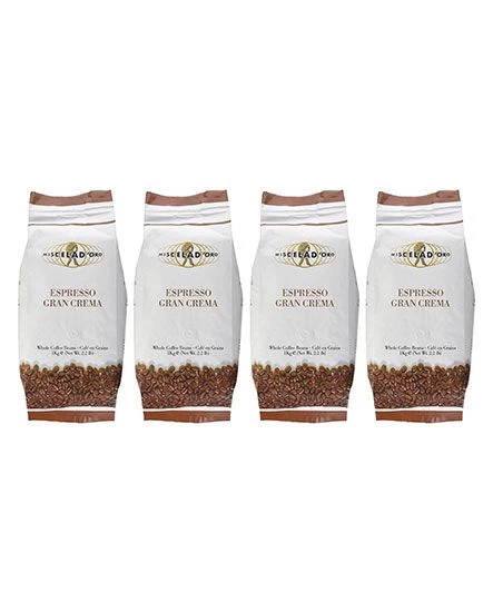 Miscela D'Oro Gran Crema Espresso Beans, 4/2.2 Lb Bags 3 Miscela D'Oro Gran Crema Espresso Beans, 4/2.2 Lb Bags