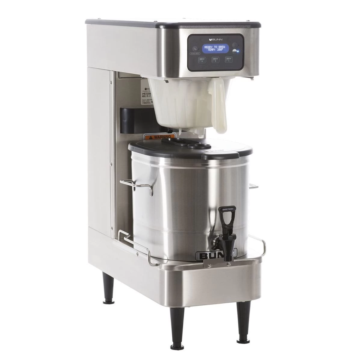 BUNN® Bunn 52000.0101 TB-LP Infusion Series Tea Brewer, Low Profile, 120V 3 BUNN® Bunn 52000.0101 TB-LP Infusion Series Tea Brewer, Low Profile, 120V