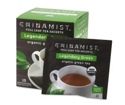 China Mist - Legendary Green Organic Black Full Leaf Tea Sachet, 6 Boxes 15 Count -Beverage Shop 6p 209 cm legendarygreen 15ct b 1 1 1