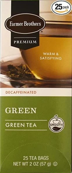 Farmer Brothers Premium: Decaf Green Tea, 2/25 Ct Tea Boxes -Beverage Shop 81h9cq4yajl. sy679 pibundle 25 topright 0 0 sx284sy679sh20