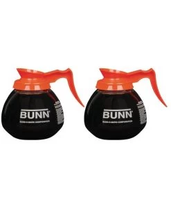 BUNN® BUNN DECAF POTS 42401.0102 Decaf Case Of 2 Glass Pots