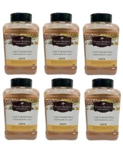 Farmer Brothers Cajun Seasoning (6 Bottles/1.25 Lb Ea.)
