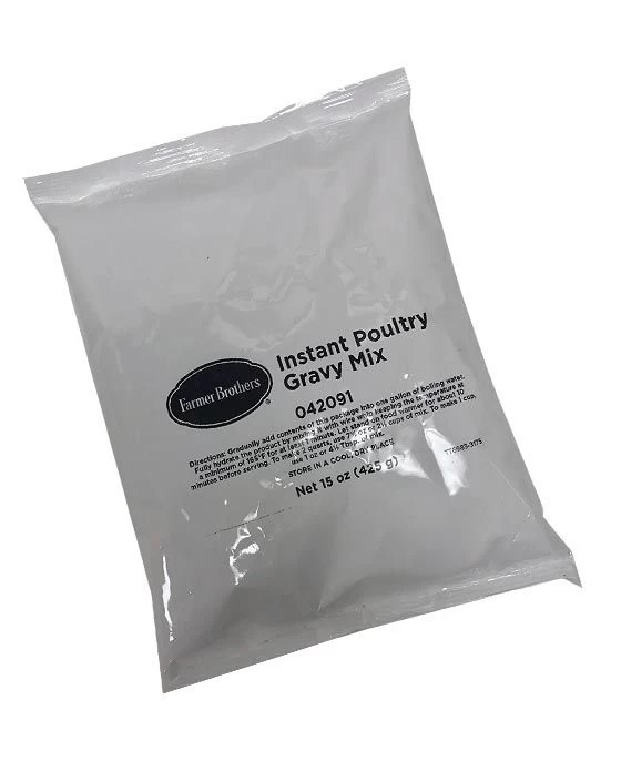 Farmer Brothers Instant Poultry Gravy (1 Bag/15 Oz) 3 Farmer Brothers Instant Poultry Gravy (1 Bag/15 Oz)