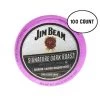 Jim Beam Dark Roast Single Serve Coffee, 100 Count Keurig 2.0 Compatible -Beverage Shop Jim Beam Dark Roast Bourbon Flavored Single Serve Cups 100 cups 2nd