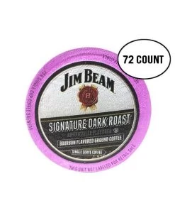 Jim Beam Dark Roast K-cup Single Serve Coffee, 72 Count