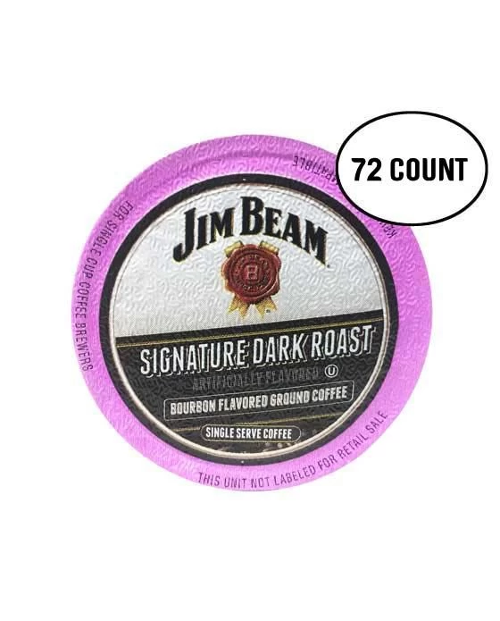 Jim Beam Dark Roast K-cup Single Serve Coffee, 72 Count 3 Jim Beam Dark Roast K-cup Single Serve Coffee, 72 Count