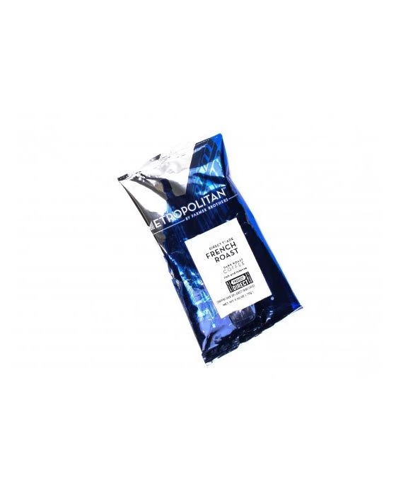 Metropolitan Direct Trade French Roast Ground Coffee (24/2.5 Oz) 3 Metropolitan Direct Trade French Roast Ground Coffee (24/2.5 Oz)