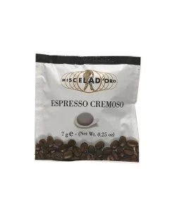 Miscela D'Oro Espresso Cremoso (Single) - 3 X 150 Pods 450 Total (Regular)