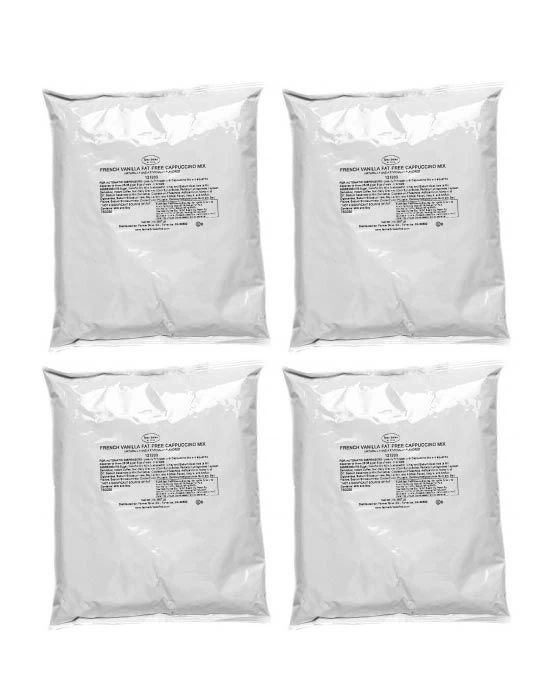 Superior Cappuccino Mix Fat Free French Vanilla 4 Bags (2 Lbs Ea) 3 Superior Cappuccino Mix Fat Free French Vanilla 4 Bags (2 Lbs Ea)