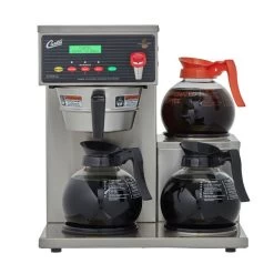 Curtis ALP3GTR12A000 G3 Alpha® Decanter 3 Station With 3 Lower Right Warmers