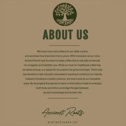 Ancient Roots Hazelnut Medium Roast Flavored Mushroom Ground CoffeeBy Corim Premium Blends (12 Ounces) -Beverage Shop ancient roots french vanilla flavored mushroom coffee french vanilla coffee4 2 1 1 1 1