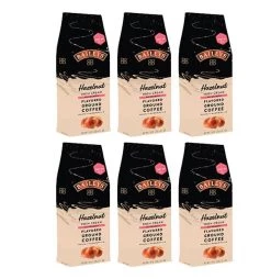 Baileys Bailey's, Hazelnut Irish Cream, Flavored Ground Coffee (6 Bags/10 Oz)
