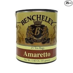 Bencheley Amaretto Tea, 25 Tea Bags (1.46 Oz) -Beverage Shop bencheleyamaretto1 1