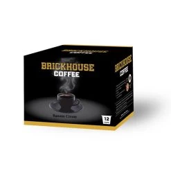 Brickhouse Single Serve Coffee, Banana Cream, 72 Count 8 Brickhouse Single Serve Coffee, Banana Cream, 72 Count -Beverage Shop brickhouse banana cream single serve cups 12 count