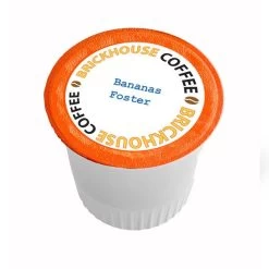 Brickhouse Single Serve Coffee, Bananas Foster, 72 Count -Beverage Shop brickhouse bananas foster single serve cups 12 cnt