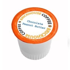 Brickhouse Single Serve Coffee, Chocolate Peanut Butter, 72 Count -Beverage Shop brickhouse chocolate peanut butter single serve cups 12 cnt