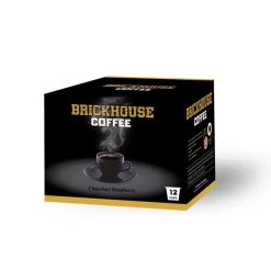 Brickhouse Single Serve Coffee, Chocolate Raspberry, 72 Count 8 Brickhouse Single Serve Coffee, Chocolate Raspberry, 72 Count -Beverage Shop brickhouse chocolate raspberry single serve cups 12 count