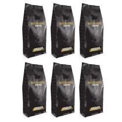 Brickhouse Ground Coffee, Chocolate Raspberry, 6/12 Oz Bags