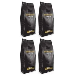 Brickhouse Ground Coffee, Peanut Butter Banana, 4/12 Oz Bags