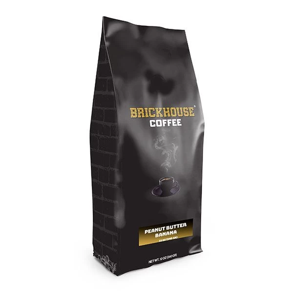 Brickhouse Ground Coffee, Peanut Butter Banana, 2/12 Oz Bags 4 Brickhouse Ground Coffee, Peanut Butter Banana, 2/12 Oz Bags - Image 2