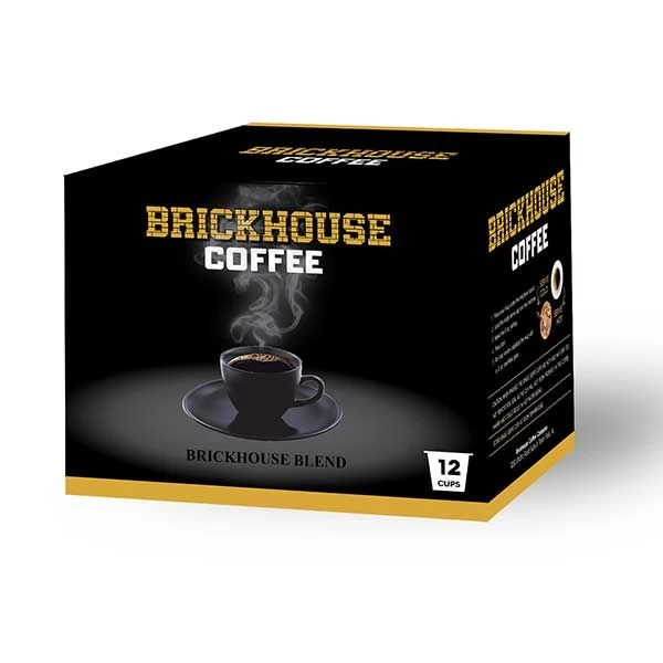Brickhouse Single Serve Coffee, BRICKHOUSE Blend - 100% Colombian Dark Roast, 72 Count 4 Brickhouse Single Serve Coffee, BRICKHOUSE Blend - 100% Colombian Dark Roast, 72 Count - Image 2