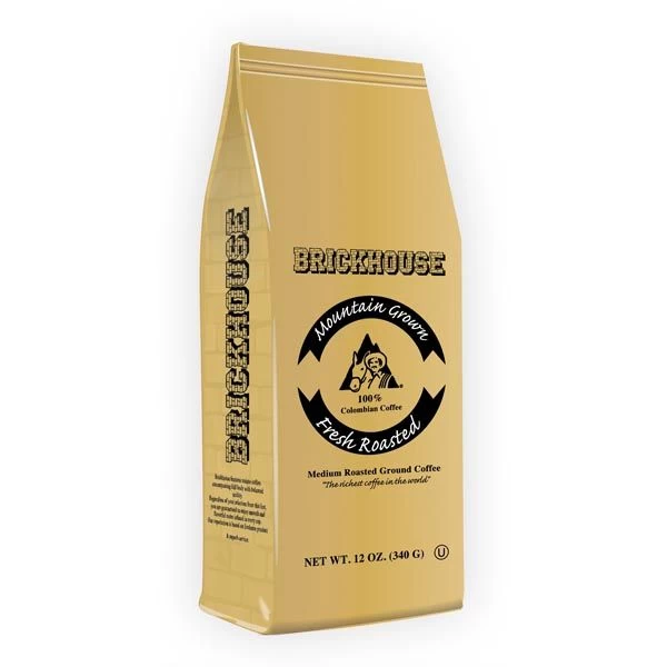 Brickhouse 100% Colombian Ground Coffee, 3/12 Oz Bags 4 Brickhouse 100% Colombian Ground Coffee, 3/12 Oz Bags - Image 2