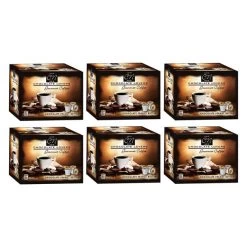 Caffe Noir Gourmet Coffee Chocolate Peanut Butter, Single Serve Beverage Cups, 6 Box 12 Count Each
