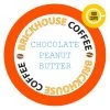 Brickhouse Single Serve Coffee, Chocolate Peanut Butter, 100 Count -Beverage Shop chocolate peanut butter 100 count