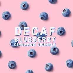 Brickhouse Single Serve Coffee, Decaf Blueberry Cinnamon Crumble, 72 Count -Beverage Shop decaf blueberry cinnamon crumble content 1 2