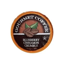 Coffee Lovers Single Serve Sampler: Blueberry Cinnamon Crumble, Chocolate Peanut Butter, Cinnamon Roll, French Vanilla, Hazelnut Cream And Southern Pecan (6 Cups Per Flavor) -Beverage Shop def 1