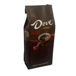 Dove Dark Chocolate, Naturally And Artificially Flavored Ground Coffee, 6/10 Oz Bags -Beverage Shop dove dark chocolate naturally and artificially flavored ground coffee1 3