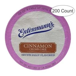 Entenmann's Cinnamon Crumb Cake Single Serve Cups, 200 Count