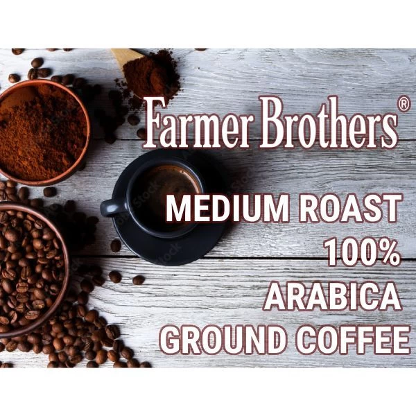 Farmer Brothers Medium Roast 100% Arabica Ground Coffee, 2/5 Lb Bags 4 Farmer Brothers Medium Roast 100% Arabica Ground Coffee, 2/5 Lb Bags - Image 2