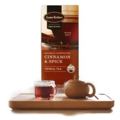 Farmer Brothers Premium: Cinnamon Hot Tea, 6/25 Ct Tea Boxes -Beverage Shop fbcinnamonspice 2