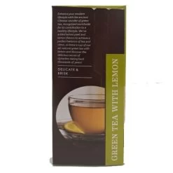 Farmer Brothers Premium: Green Tea With Lemon, 2/25 Ct Tea Boxes -Beverage Shop fblemontea2 1