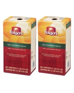 Folgers 2 Liter 100% Colombian Decaf (Two)