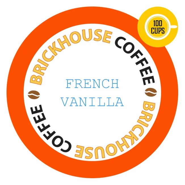 Brickhouse Single Serve Coffee, French Vanilla, 100 Count 3 Brickhouse Single Serve Coffee, French Vanilla, 100 Count