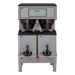 Curtis GEMXTIFT10A1000 G3 GemX Gemini® IntelliFresh® Twin 1.5 Gallon Coffee Brewer With FreshTrac® Satellites