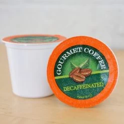 100% Colombian Decaf Coffee, 50 Single Serve Cups -Beverage Shop gourmentcoffeedecaf 1