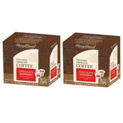 Harry & David Chocolate Raspberry Single Serve Cups, 2/18 Count