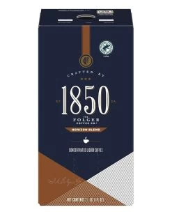 Folgers 2 Liter 1850 Horizon Blend (Replaces Dark Roast) (Two Boxes) -Beverage Shop horizon1pkcarton3 3