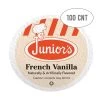 Junior's Most Fabulous French Vanilla, Medium Roast Single Single Serve 100 Ct -Beverage Shop juniors most fabulous french vanilla medium roast single single serve 100 ct1