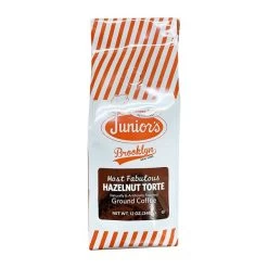 Junior's Most Fabulous Hazelnut Torte Ground Coffee, 12 Oz Bag
