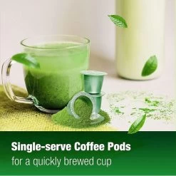 Matcha De Aroma - Green Tea Latte Single Serve Pods (Cinnamon Chai) -Beverage Shop matcha de aroma green tea latte single serve pods creamy matcha02 1