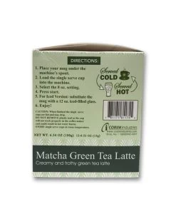 Matcha Green Tea Latte Single Serve K Cups 72 Cups Sweet Tea Latte -Beverage Shop matcha green tea latte single serve k cups 12 cups sweet tea latte 02 2nd 1 1 1