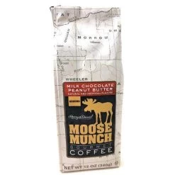 Harry & David Moose Munch Milk Chocolate Peanut Butter Ground Gourmet Coffee 3 Bags -Beverage Shop mmc 1