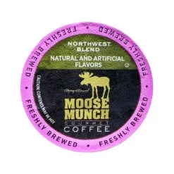 Moose Munch Northwest Blend Coffee Single Serve Coffee By Harry & David, 4/18 Count -Beverage Shop moosemunchnorthwest 1 1