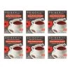 China Mist - Zesty Hibiscus Ginger Organic Black Full Leaf Tea Sachet, 6 Boxes 15 Count Each -Beverage Shop organic hibiscus ginger herbal tea sachets 6 pack