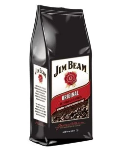 Jim Beam Original Bourbon Flavored Ground Coffee, 1 Bag (12 Oz)