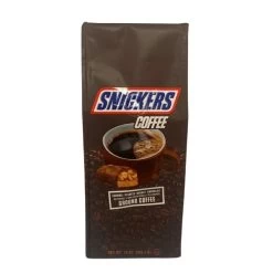Snickers Caramel, Peanuts, Nougat And Chocolate, Naturally And Artificially Flavored Ground Coffee, 6/10 Oz Bags 8 Snickers Caramel, Peanuts, Nougat And Chocolate, Naturally And Artificially Flavored Ground Coffee, 6/10 Oz Bags -Beverage Shop snickers1 3
